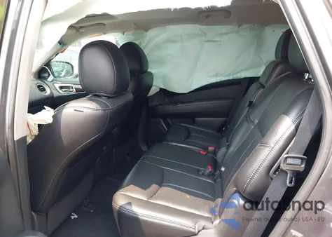 2016 Nissan Pathfinder Platinum из США, поврежденный, VIN 5N1AR2MM8GC644174